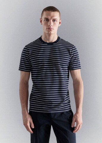 MANGO MAN Shirt 'Escalar' in Blue: front