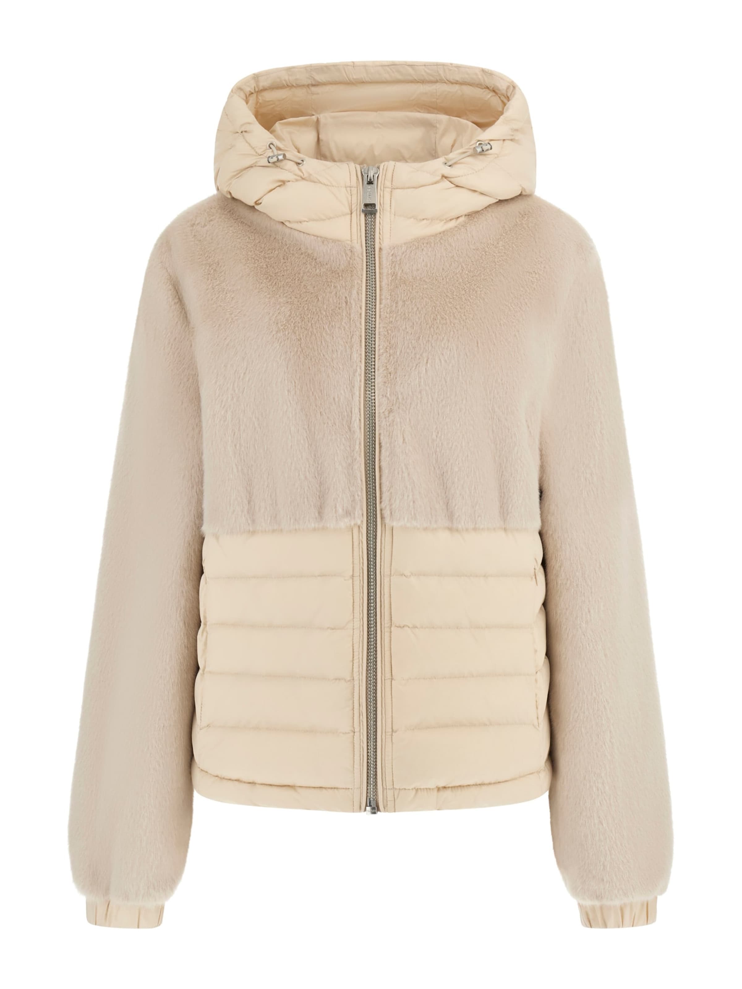 GUESS Kevad-sügisjope 'GINEVRA', värv beež: eest vaates