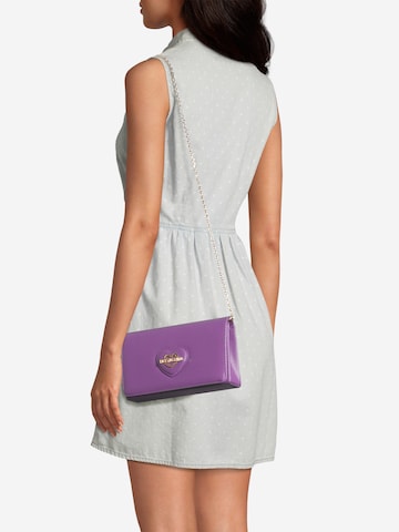 Love Moschino Clutch 'Smart Daily' in Purple