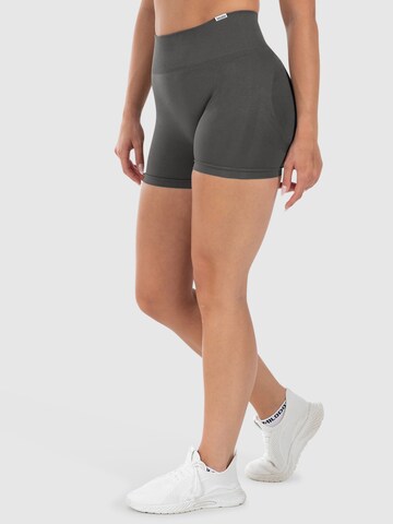Smilodox Slimfit Shorts 'Priska' in Grau