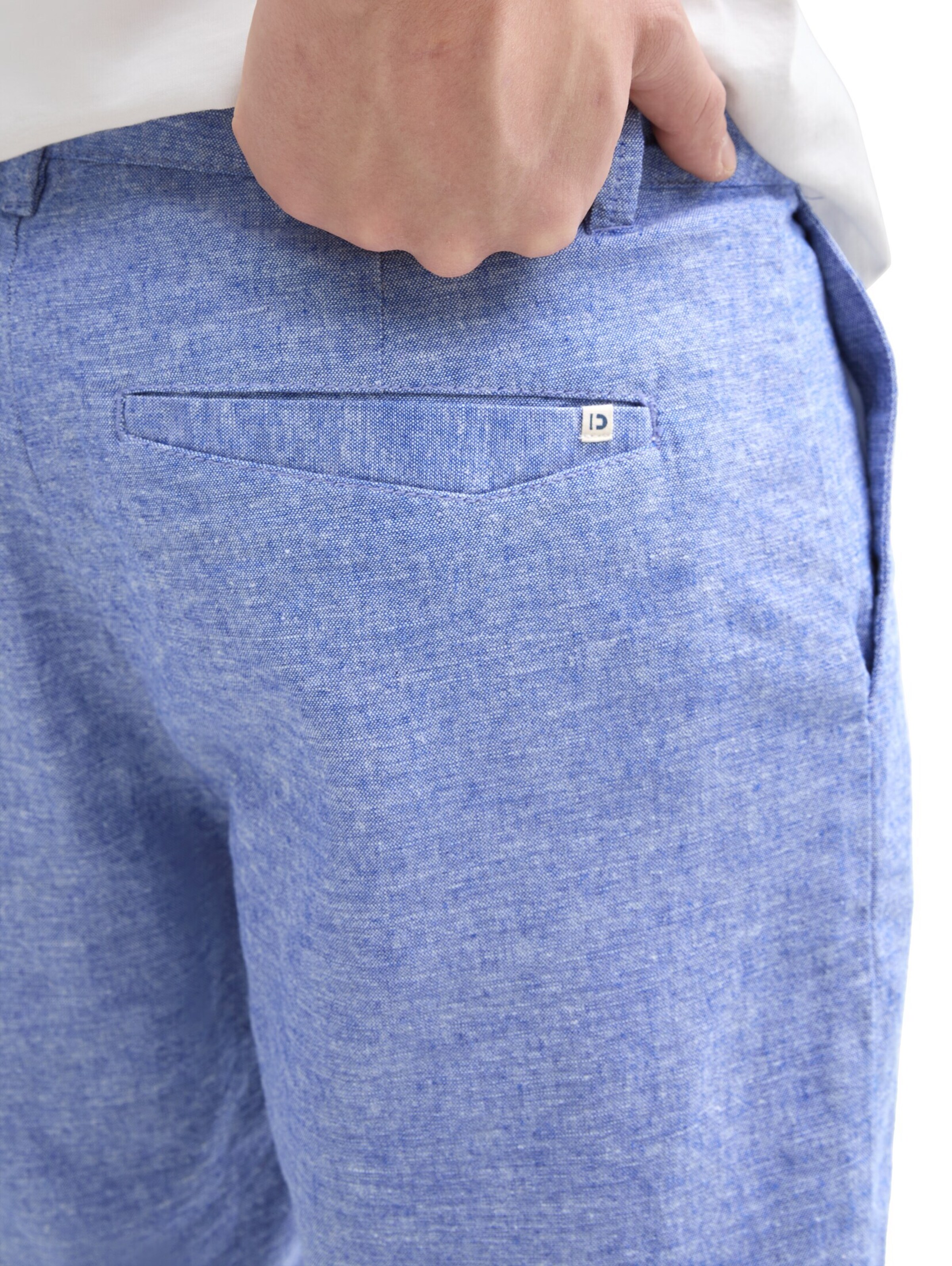 TOM TAILOR DENIM Loosefit Hose in Blau