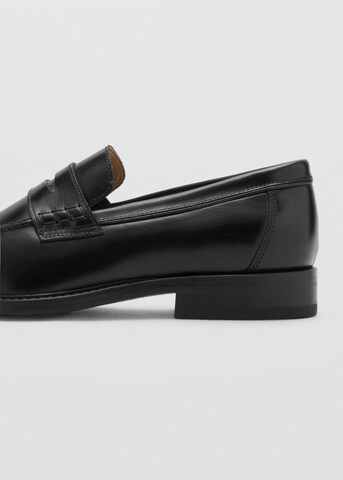 MANGO MAN Classic Flats 'Venecimo' in Black