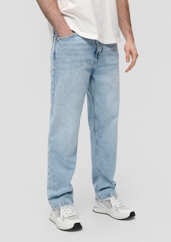 Regular Jeans de la QS pe albastru