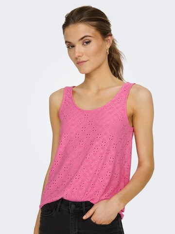 JDY Top 'CATHINKA' in Pink: front
