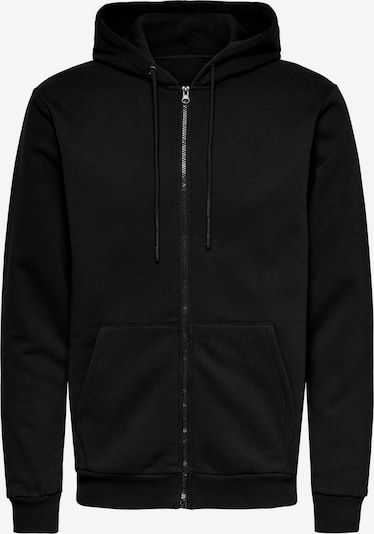 Only & Sons Sportiska jaka 'Ceres', krāsa - melns, Preces skats