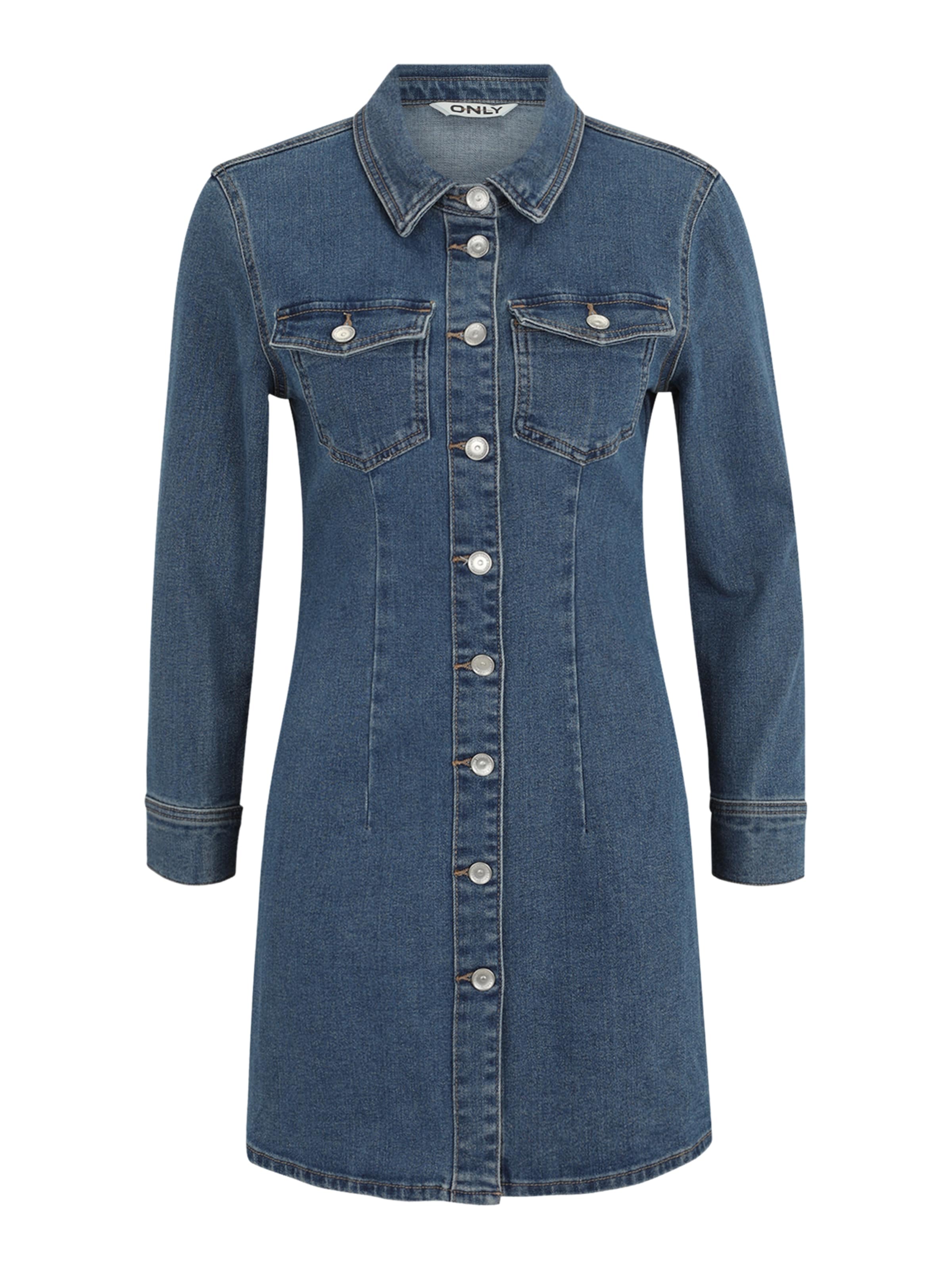 Only Petite Μπλουζοφόρεμα 'ONLBELIEVE' σε μπλε: μπροστά