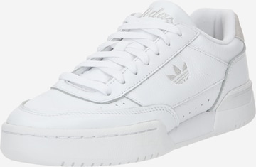 Sneaker bassa 'COURT SUPER' di ADIDAS ORIGINALS in bianco: frontale