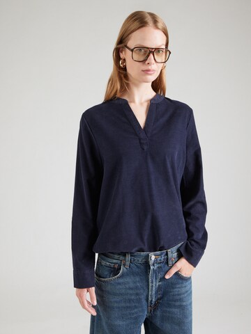 s.Oliver - Blusa em azul: frente