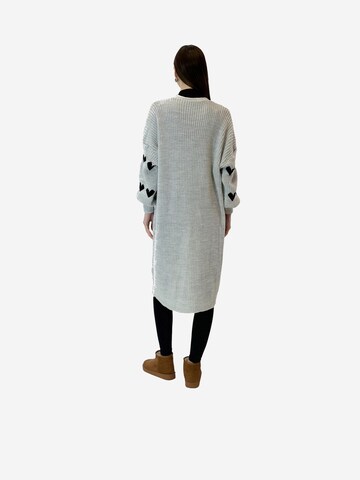 Elara Strickjacke in Grau