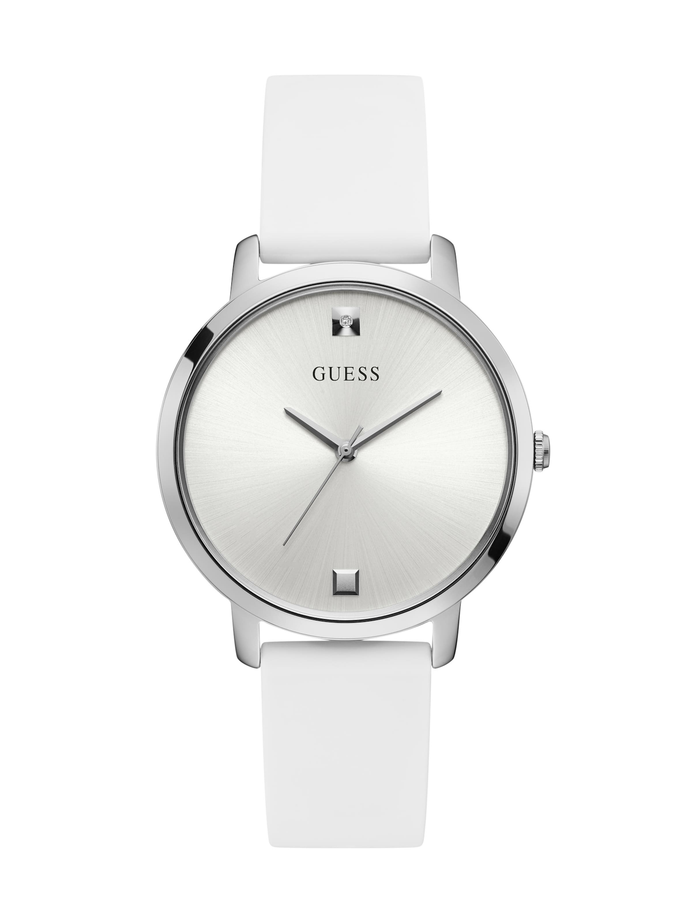 GUESS Analoguhr 'NOVA' in Weiß: Vorderseite