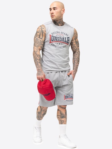 LONSDALE Regular Панталон 'Sandown' в сиво