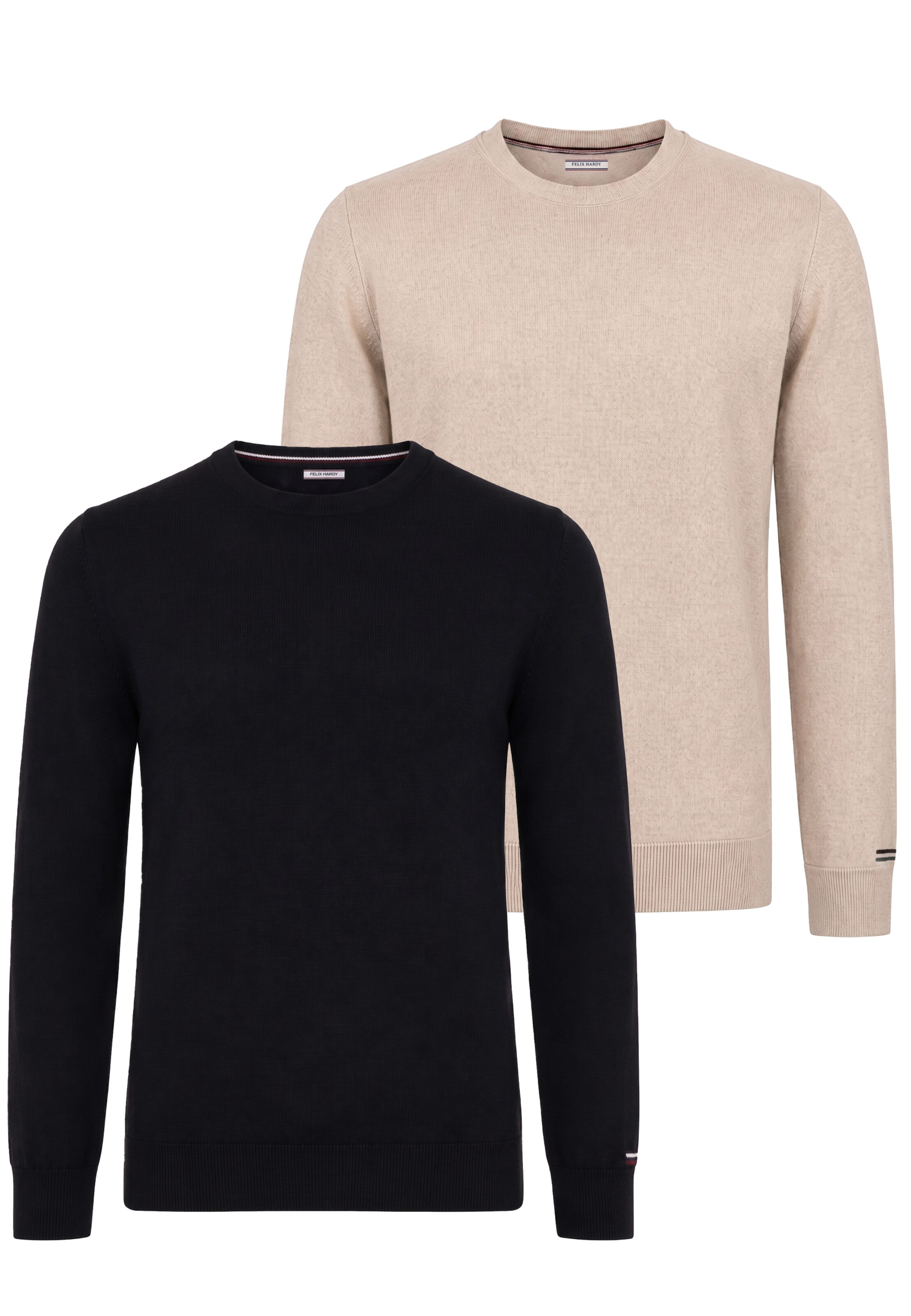 Felix Hardy Pullover em XXL em bege / preto, Vista do artigo