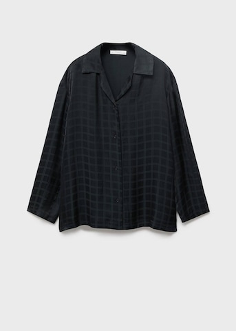 MANGO Schlafshirt 'Samui' in Schwarz
