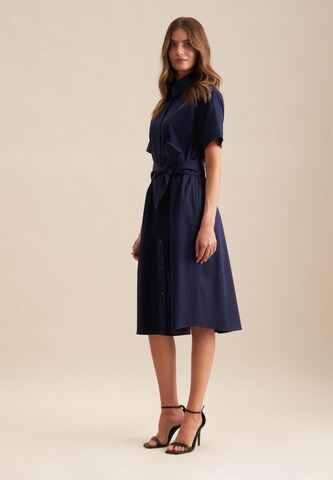 Robe 'Schwarze Rose' SEIDENSTICKER en bleu
