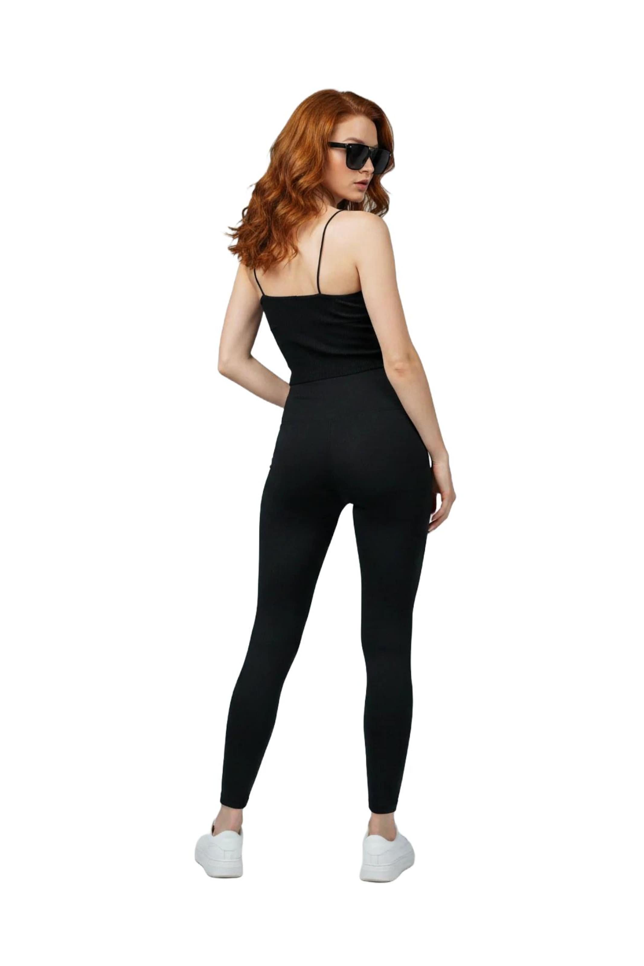 No Matter What Top in Schwarz