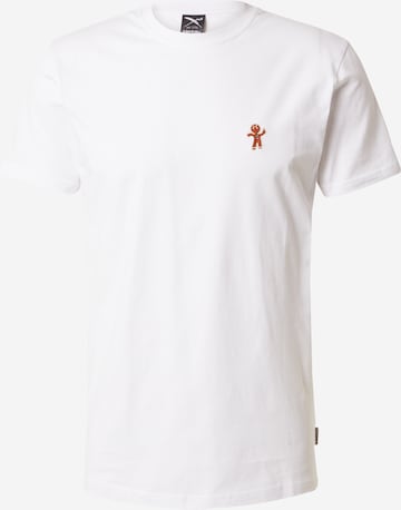 T-Shirt 'Cookieman' Iriedaily en blanc : devant