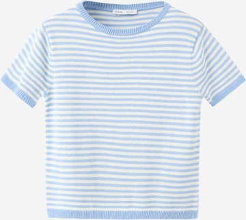 MANGO Trui 'CALEOTS' in Blauw: voorkant