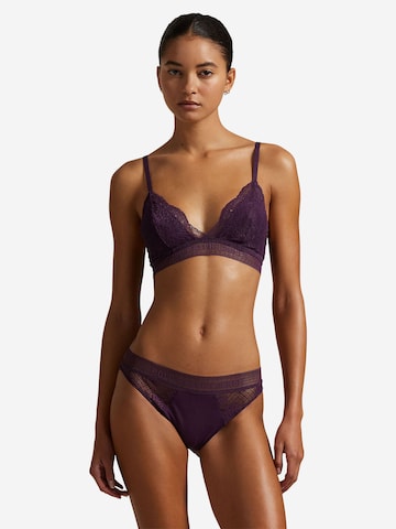 Polo Ralph Lauren Triangel BH 'Love Collection' in Lila