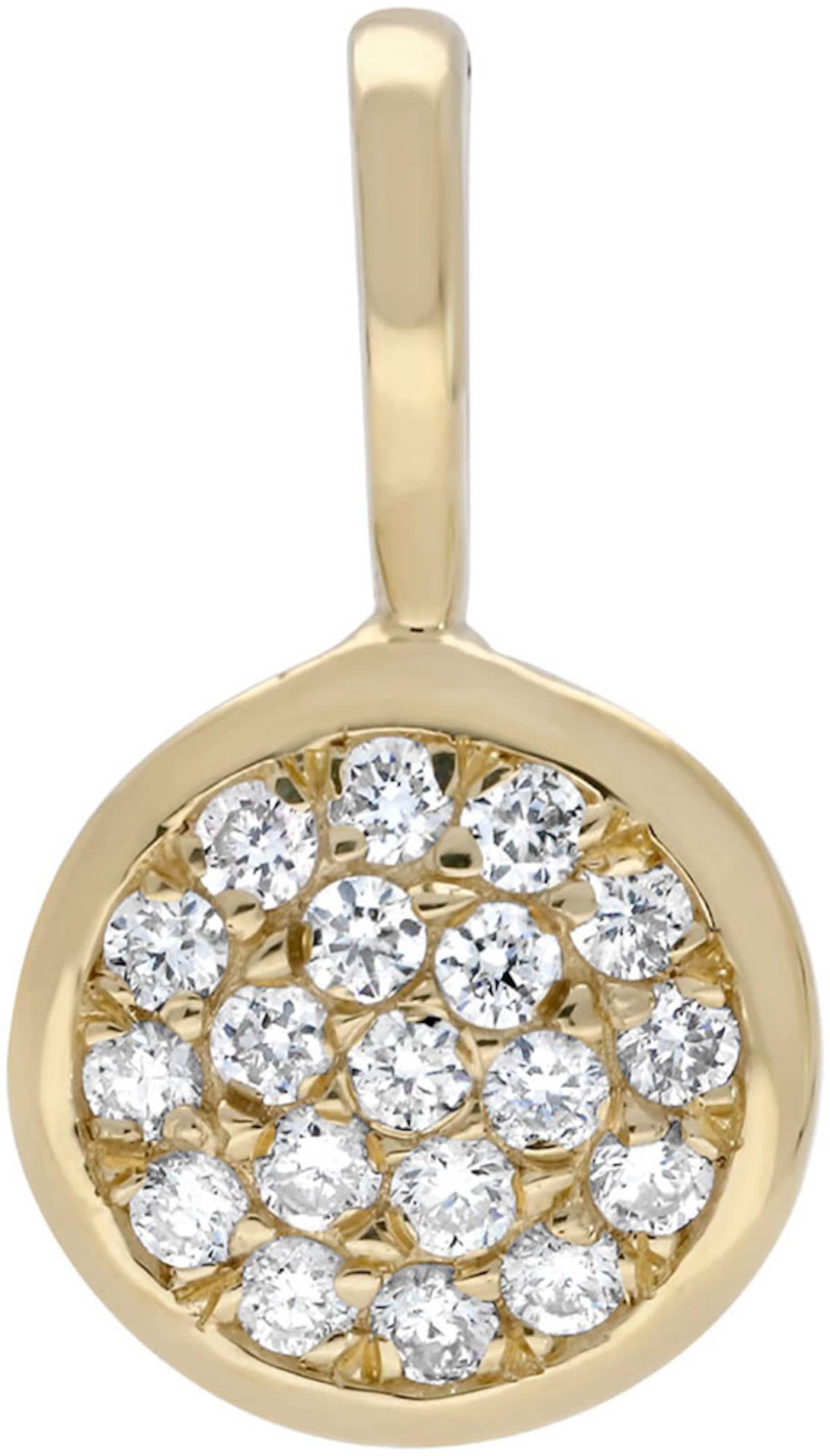 FIRETTI Pendant in Gold: front