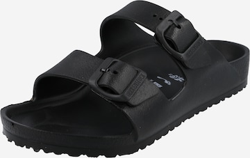 Sandales 'Arizona' BIRKENSTOCK en noir : devant