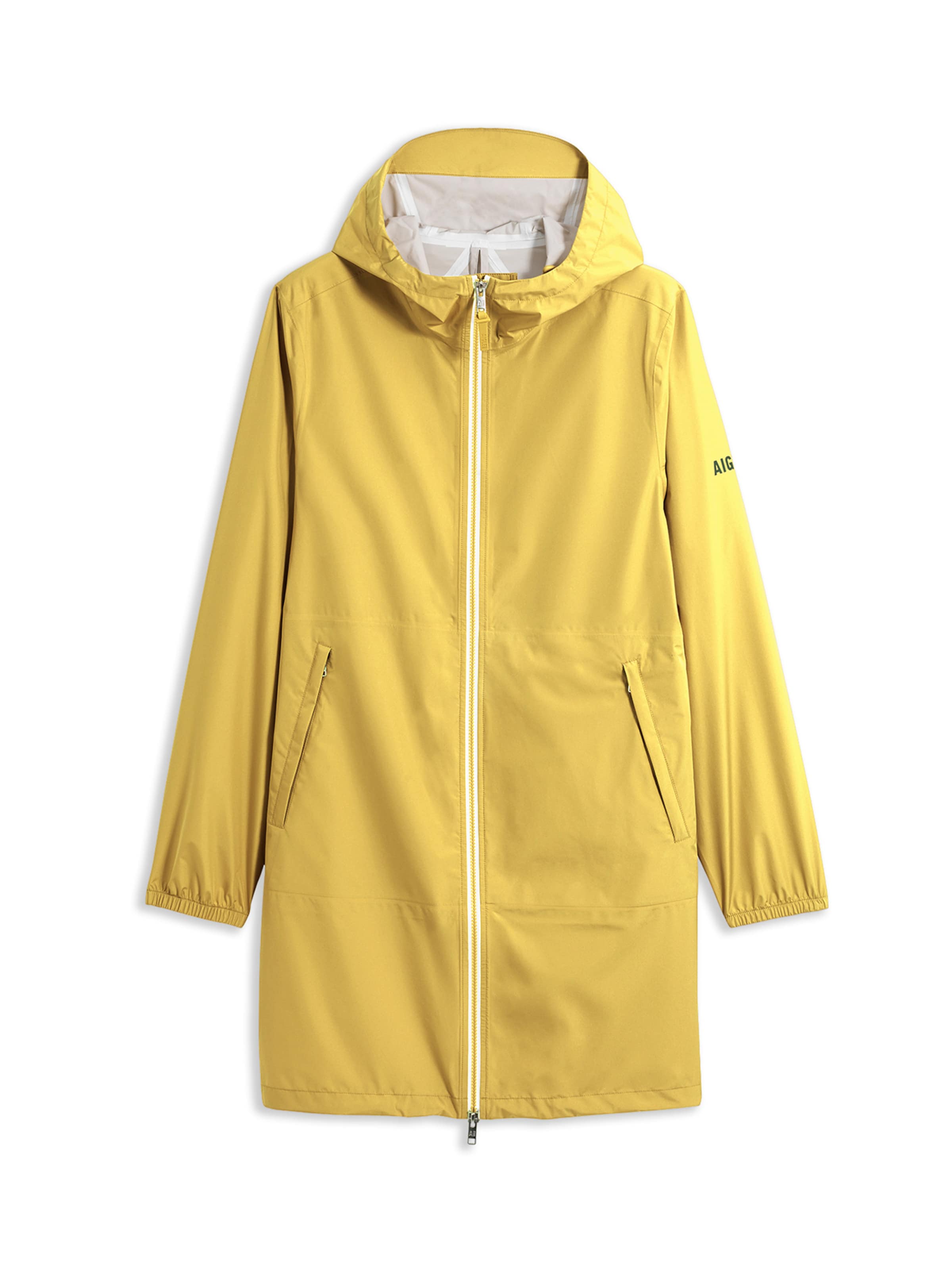 AIGLE Funktionsjacka 'RAINPACK 90' i gul: framsida