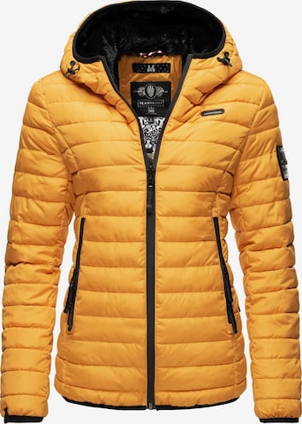 MARIKOO Winter Jacket 'Jaylaa' in Yellow: front