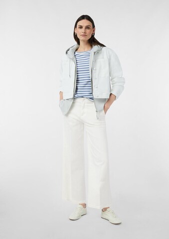 Regular Pantaloni de la COMMA pe alb