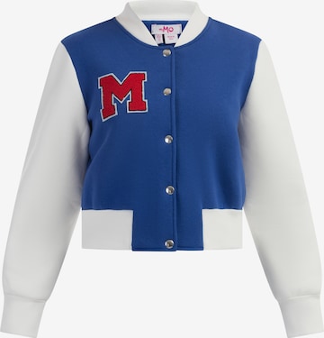 MYMO Between-season jacket in Blue: front