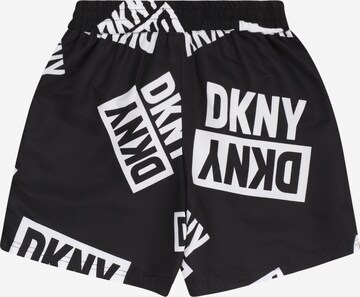 Pantaloncini da bagno di DKNY in nero