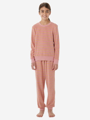 Pyjama ' Nightwear ' SCHIESSER en orange : devant