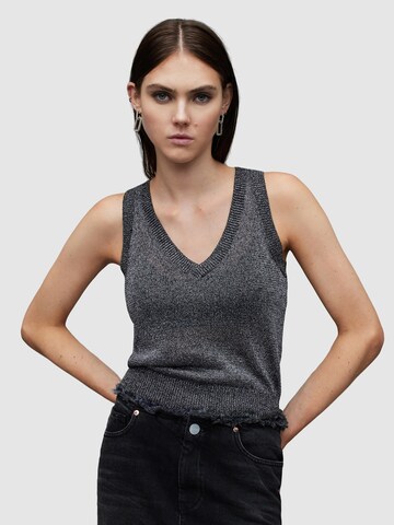 Pull-over 'LYRA' AllSaints en argent : devant