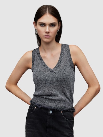 Pull-over 'LYRA' AllSaints en argent : devant