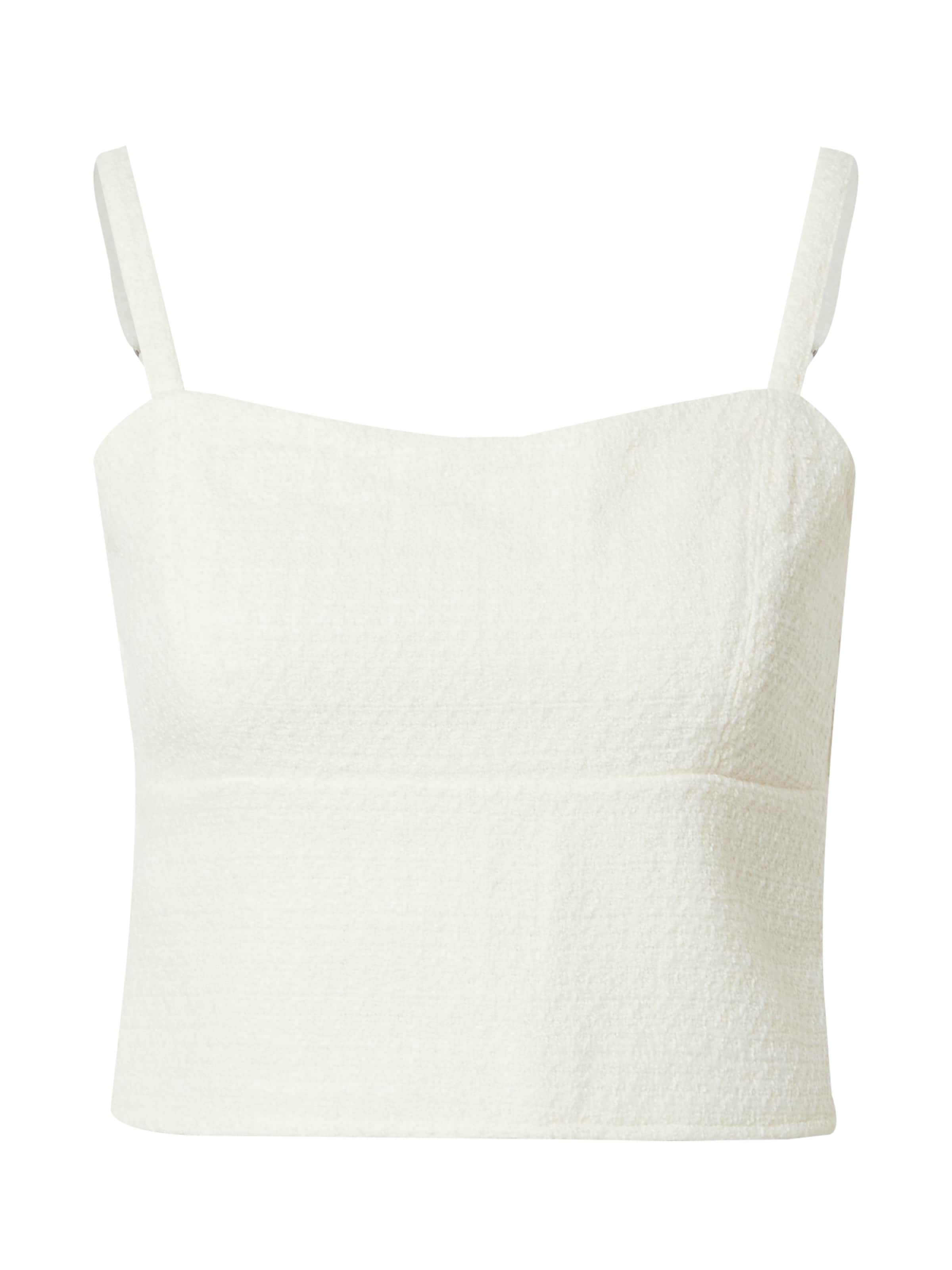 Camicia da donna di Abercrombie & Fitch in bianco: frontale