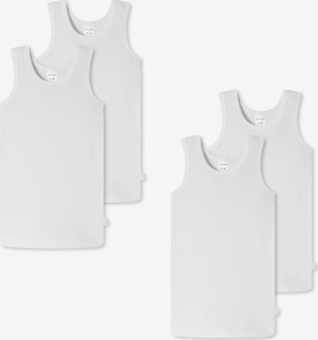 Maillot de corps 'All day Basic' SCHIESSER en blanc : devant