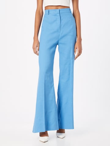 Weekend Max Mara Loose fit Pleated Pants 'GRAZIA' in Blue: front
