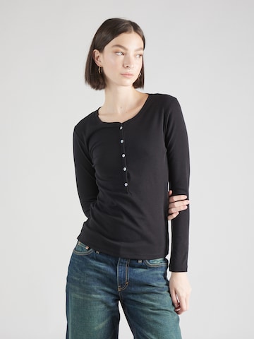 Banana Republic Shirt in Black: front