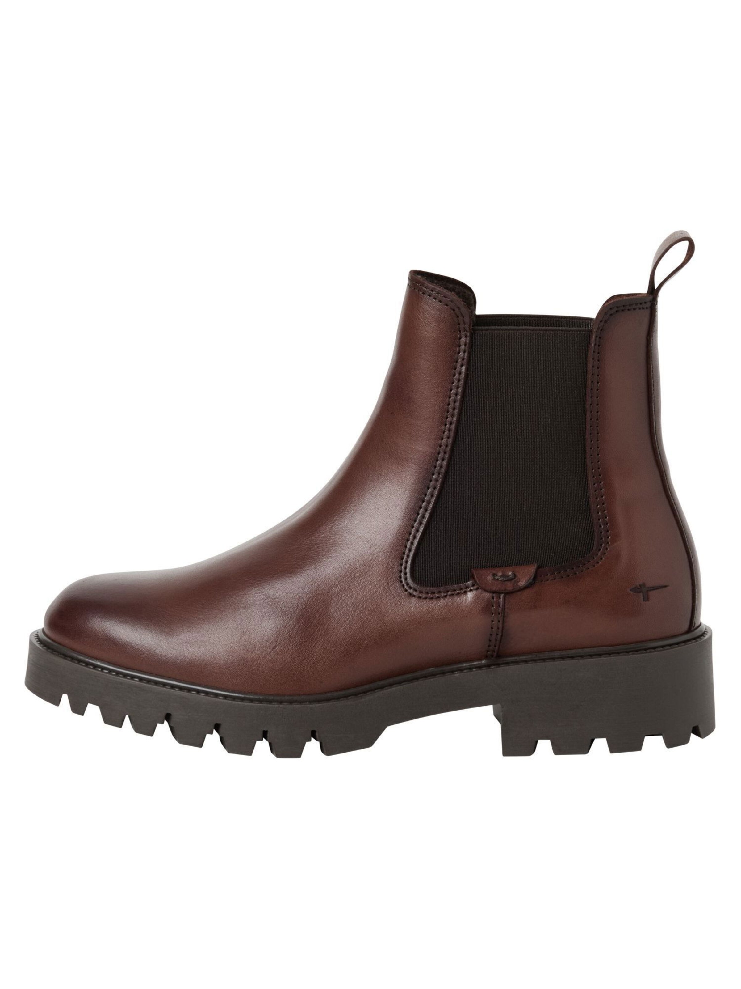 Tamaris Chelsea Boots in Braun