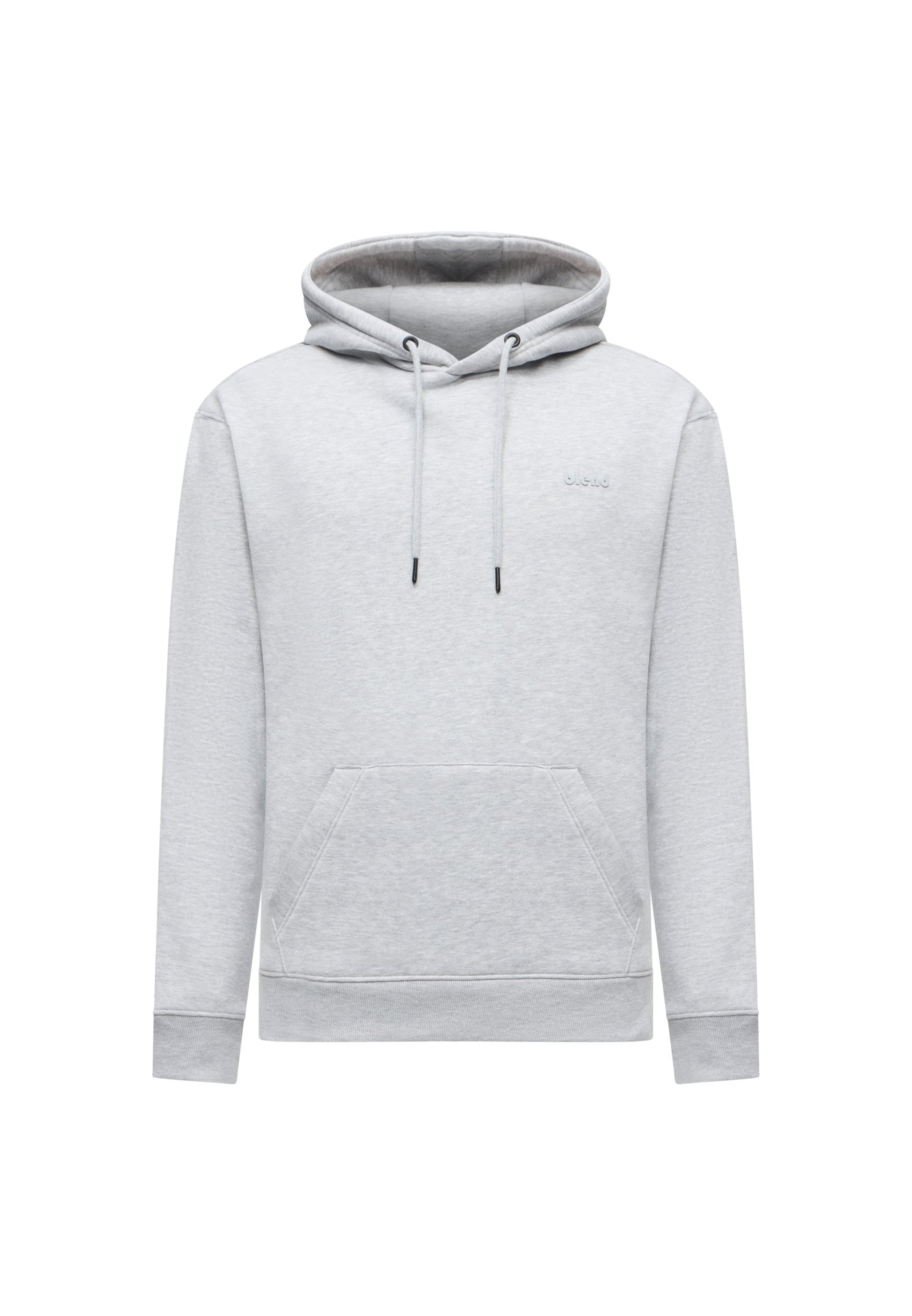 Sweat-shirt 'BHNAFTALI' BLEND en gris : devant