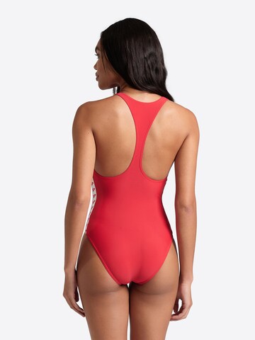 ARENA Bustier Badpak 'ICONS RACER BACK' in Rood