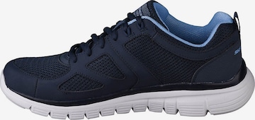 SKECHERS Sneaker low 'Skechers Burns-Agoura' in Blau: Vorderseite