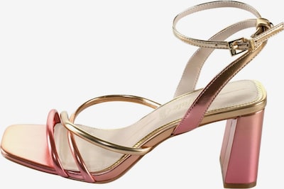 BUFFALO Remienkové sandále 'April' - čierna / strieborná, Produkt