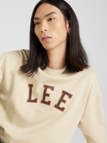 Sweat-shirt Lee en beige