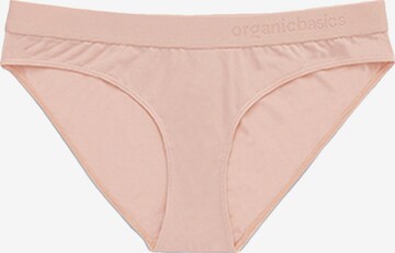 Organic Basics Panty in Pink: front