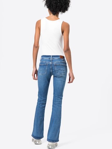 Pepe Jeans جينز ذات سيقان واسعة جينز 'NEW PIMLICO' بلون أزرق