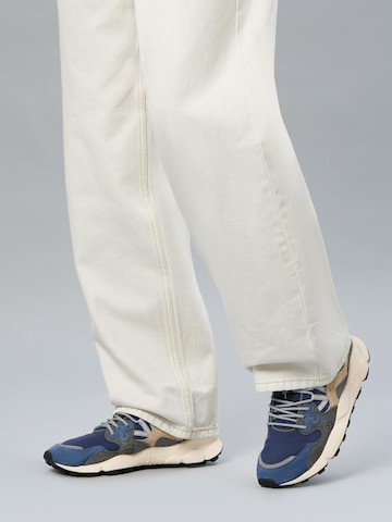 Baskets basses 'YAMANO 3 MAN' Flower Mountain en bleu : devant