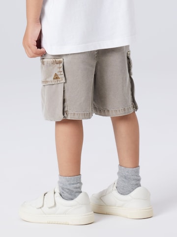 NAME IT Regularen Hlače 'NMMBEN B CARGO MK SHORTS 7805-PO NO' | siva barva