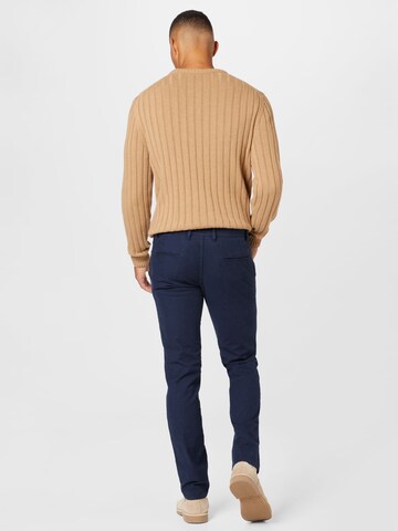 BOSS Orange Regular Chino Pants 'Schino-Slim' in Blue