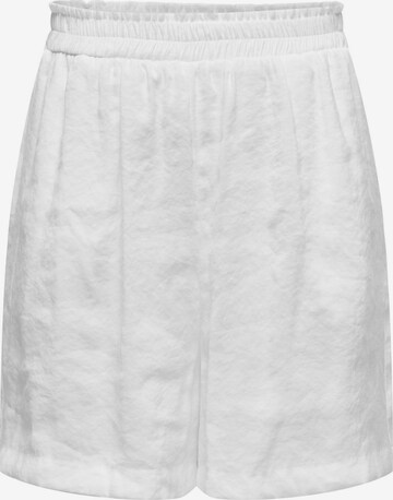 ONLY Trousers 'IRIS' in White: front