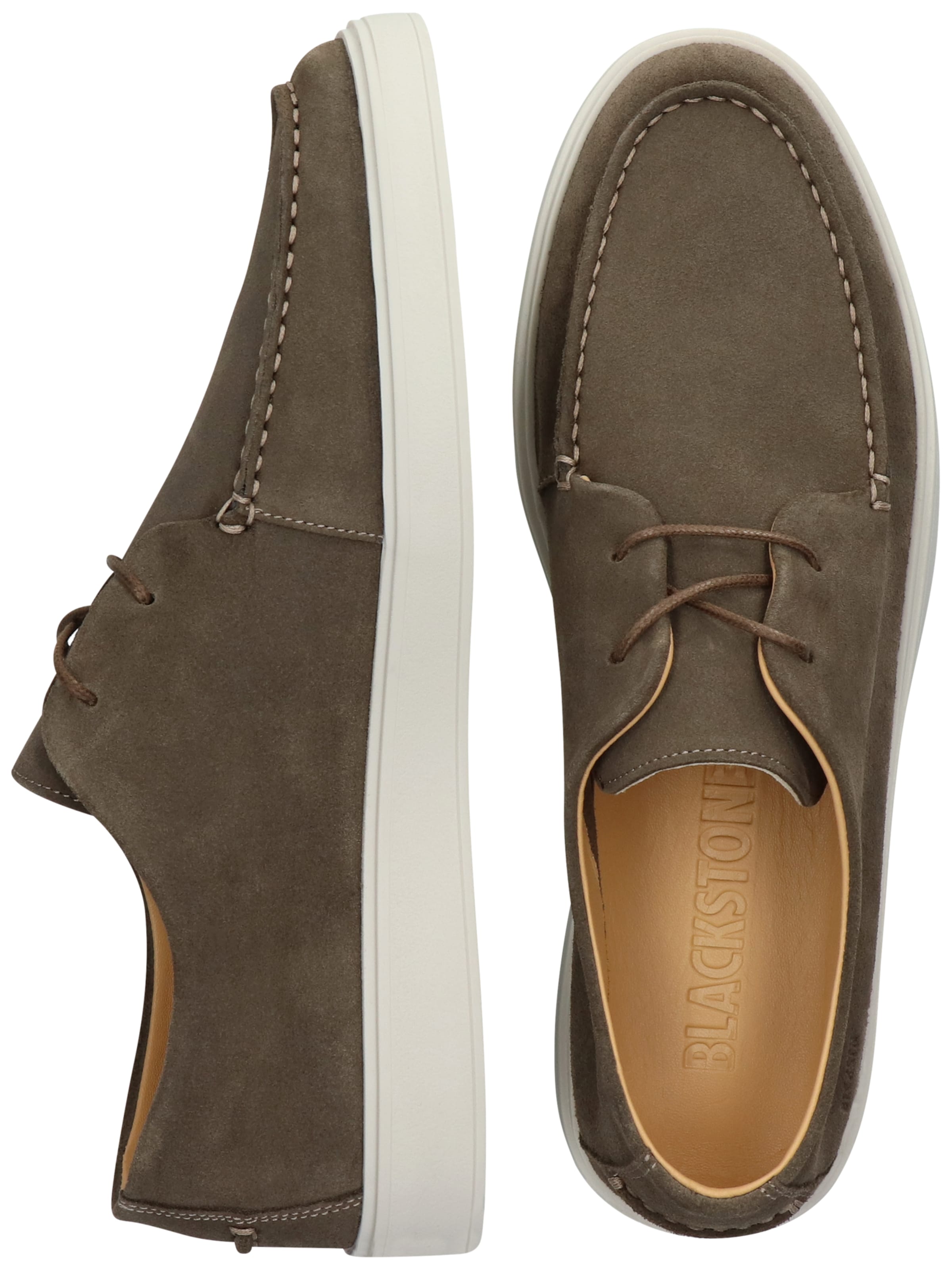 BLACKSTONE Mockasin 'Zuko Luca DG371' i brun