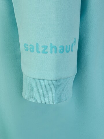 salzhaut Sweatshirt 'BAFF' in Blauw